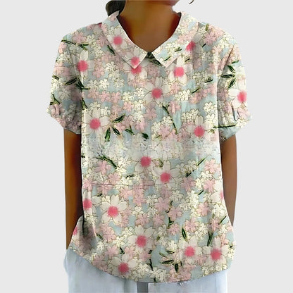 Adriana | Floral Relaxed Fit Blouse