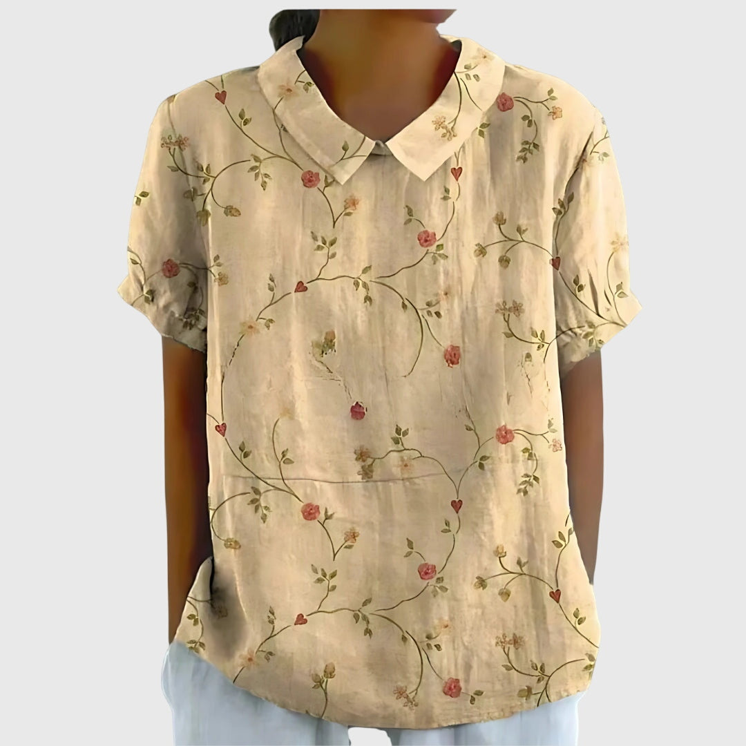 Adriana | Floral Relaxed Fit Blouse