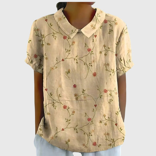Adriana | Floral Relaxed Fit Blouse