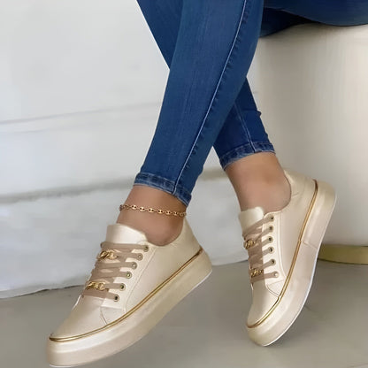 Aurelia | Lace-Up Everyday Sneakers