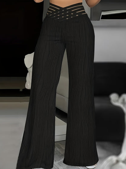 Alyssa | High-Waisted Wide-Leg Dress Pants