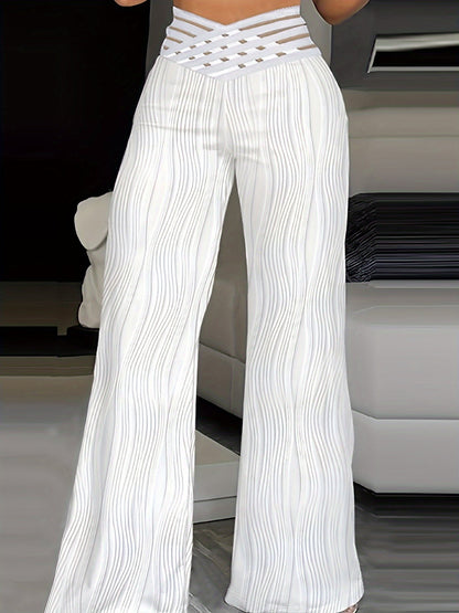 Alyssa | High-Waisted Wide-Leg Dress Pants