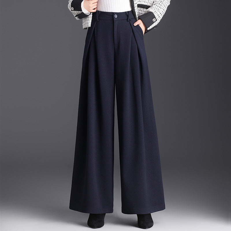 Amelie | Pleated Wide-Leg Pants