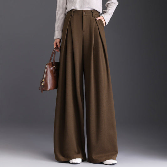 Amelie | Pleated Wide-Leg Pants