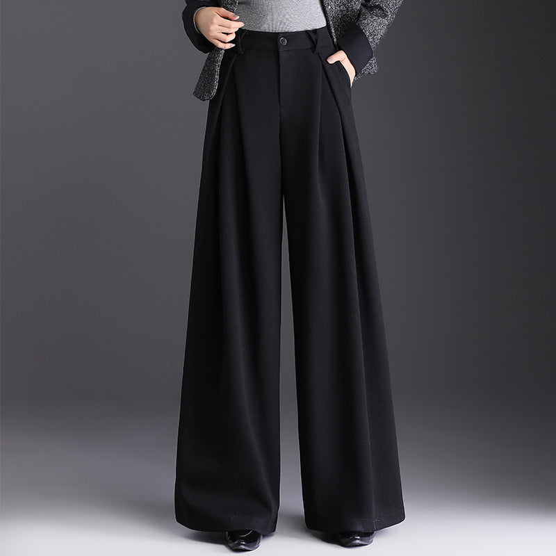 Amelie | Pleated Wide-Leg Pants
