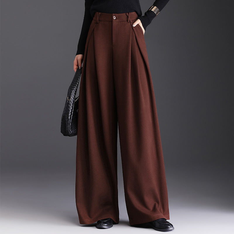 Amelie | Pleated Wide-Leg Pants
