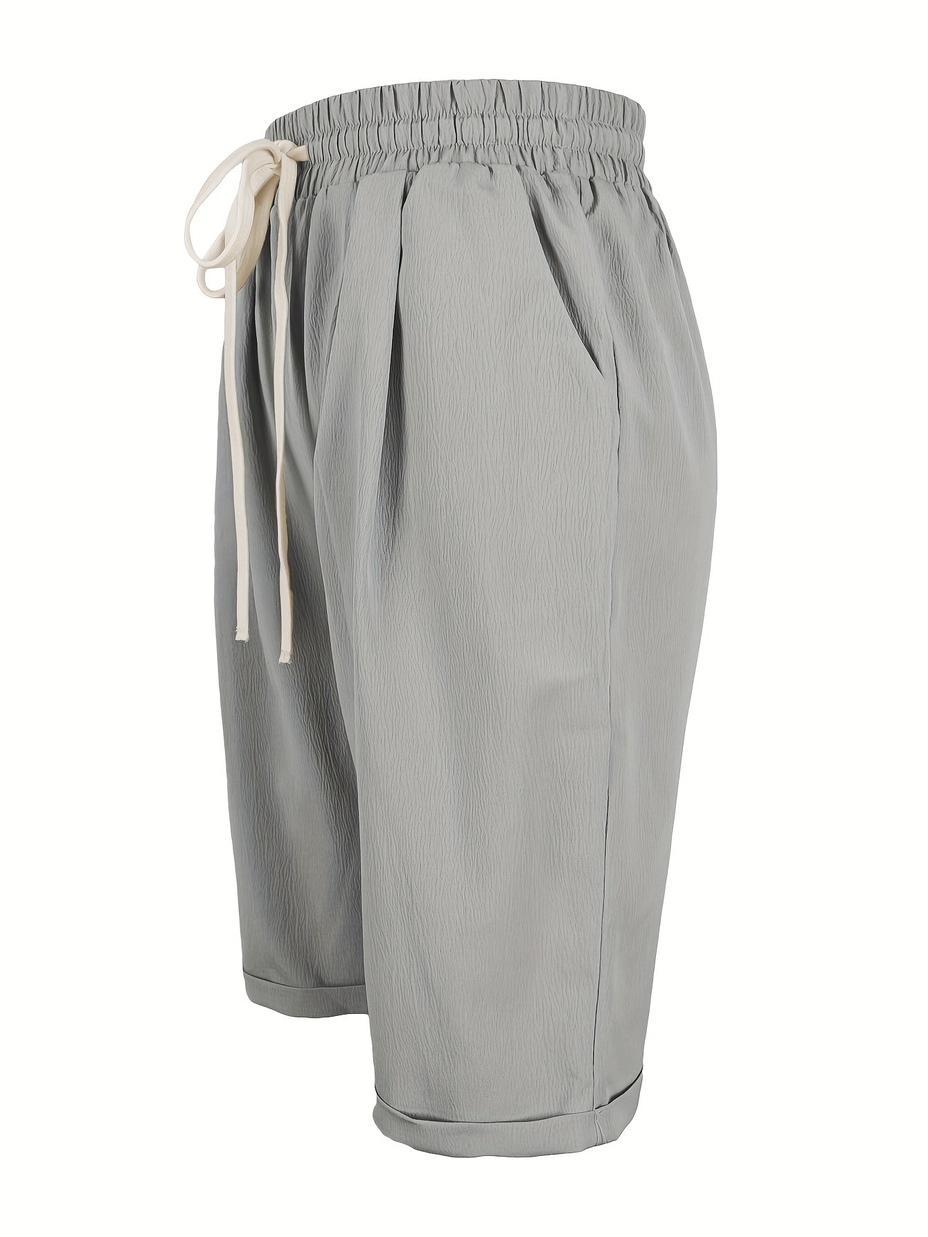 Anne | Linen Look Capri Pants