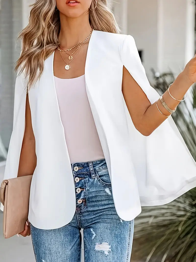 Wynne | Cape Sleeve Tailored Blazer