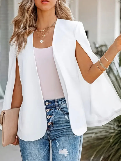 Wynne | Cape Sleeve Tailored Blazer