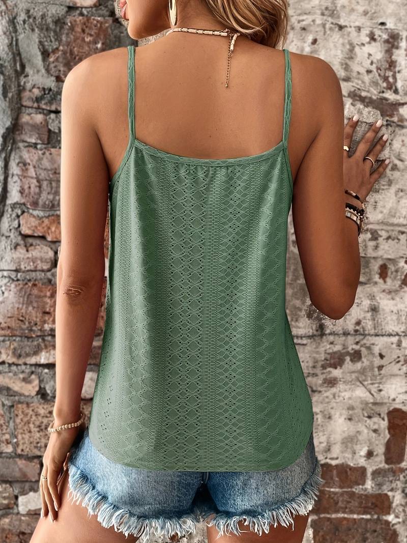 Ombline | Lace Trim Cami Top
