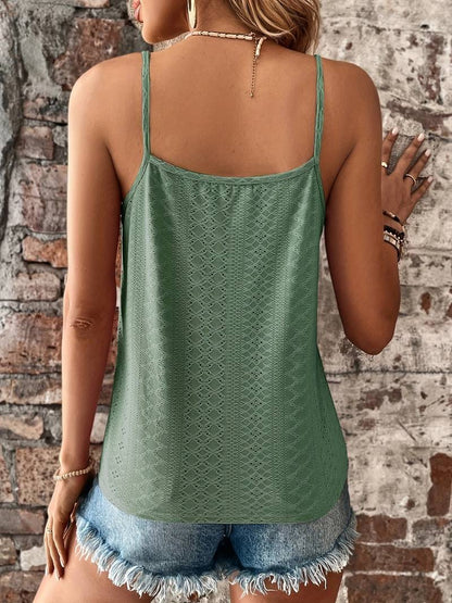Ombline | Lace Trim Cami Top