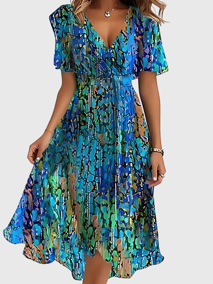 Matilda | Boho Summer Midi Dress