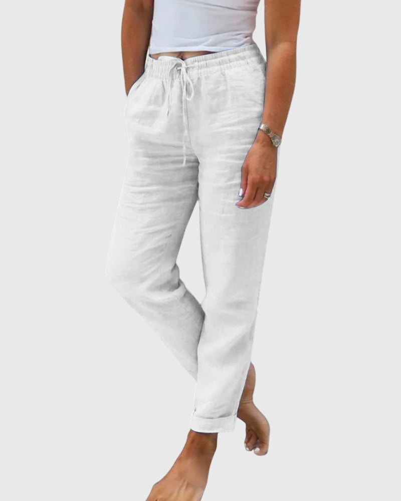 Valencia | Tailored Elastic Waist Pants