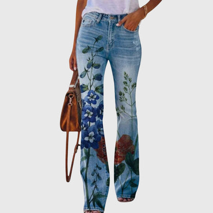 Flora | Floral Wide Leg Pants
