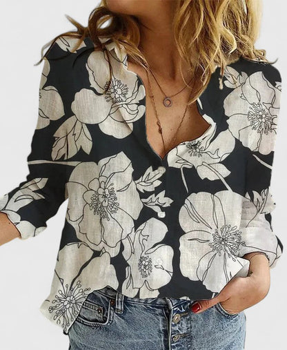 Elena | Button Down Blouse