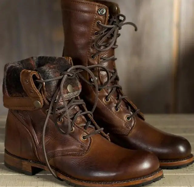 Women's Britta lace-up mid-calf boots - view 3