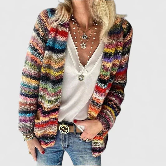 Juna | Multicolour Knit Cardigan