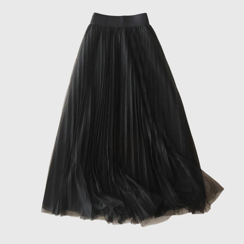Sophia | Layered Tulle A-Line Skirt