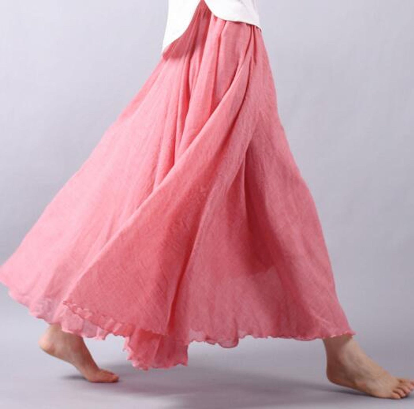 Eliana | Flowy Summer Maxi Skirt