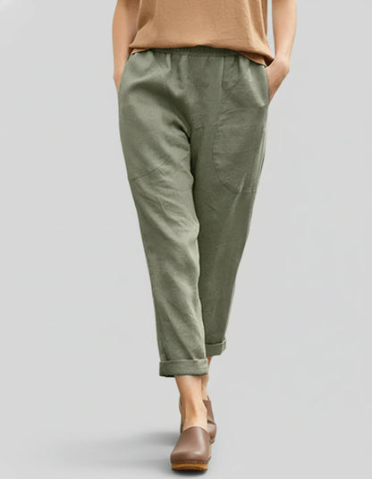 Clara | Cropped Wide-Leg Pants