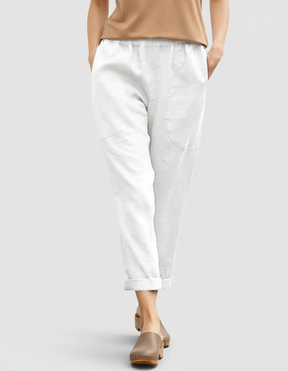 Clara | Cropped Wide-Leg Pants
