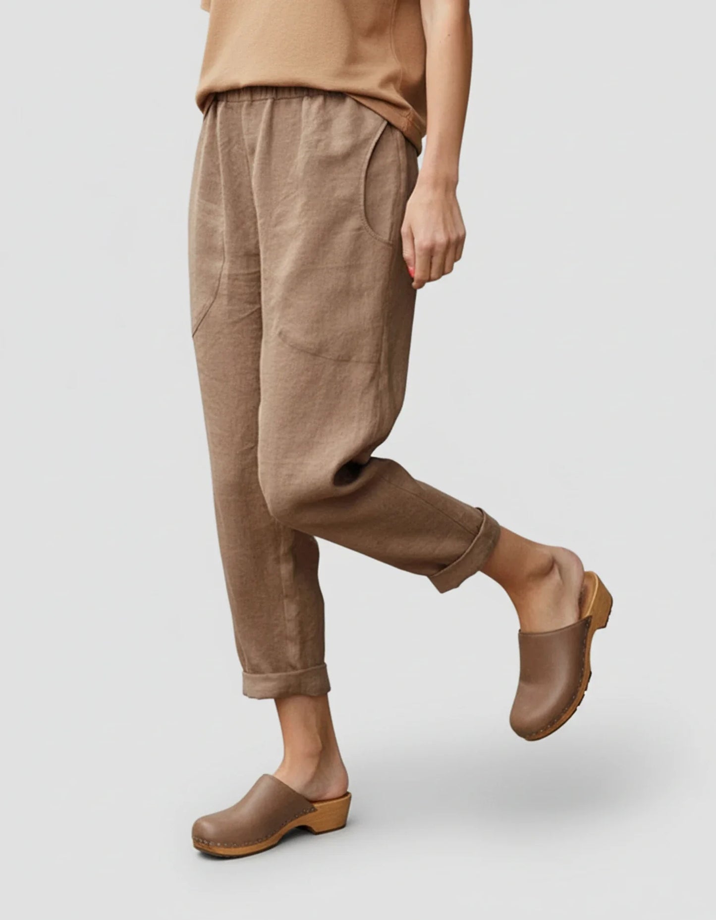 Clara | Cropped Wide-Leg Pants