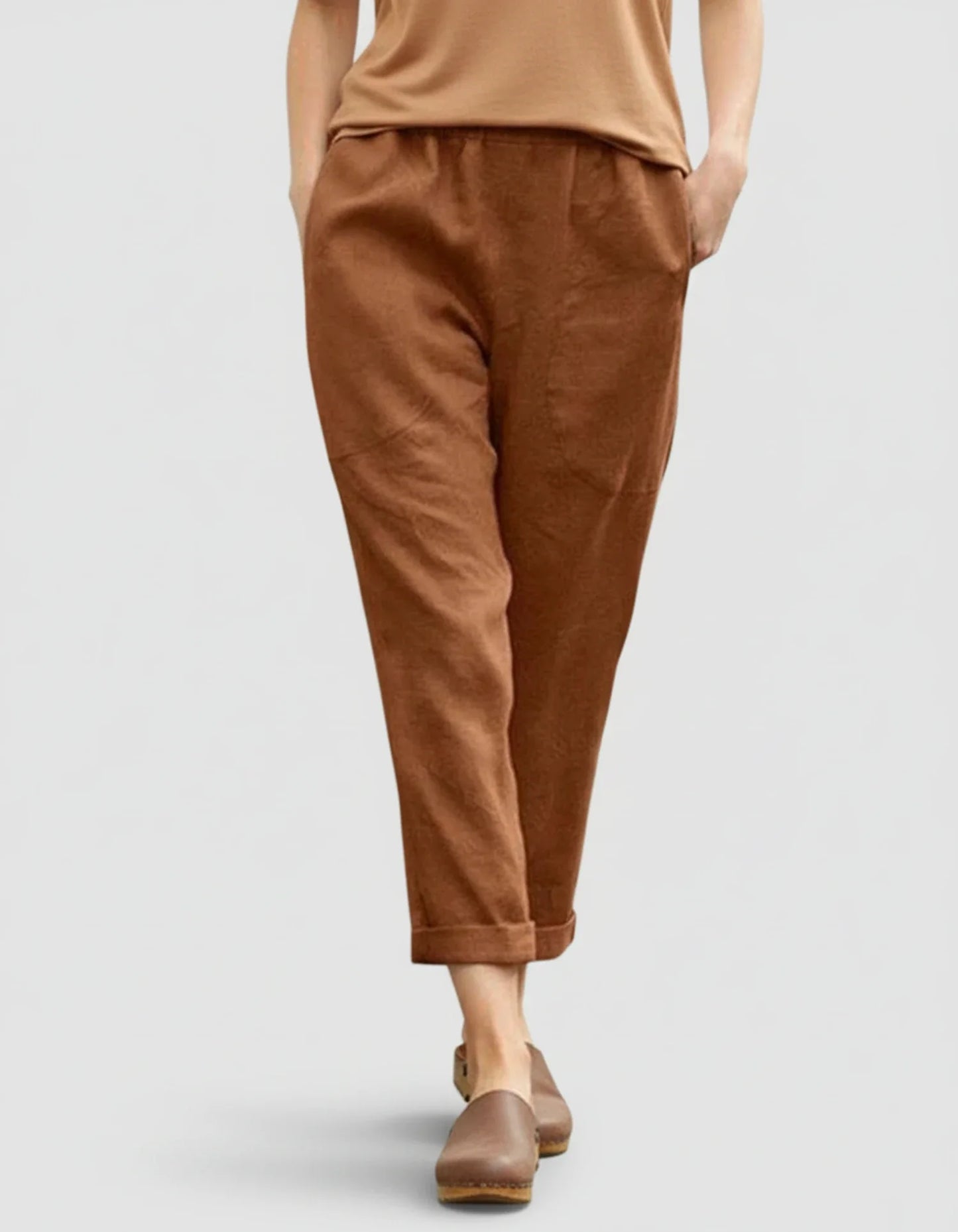 Clara | Cropped Wide-Leg Pants