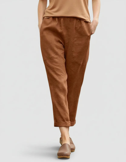 Clara | Cropped Wide-Leg Pants
