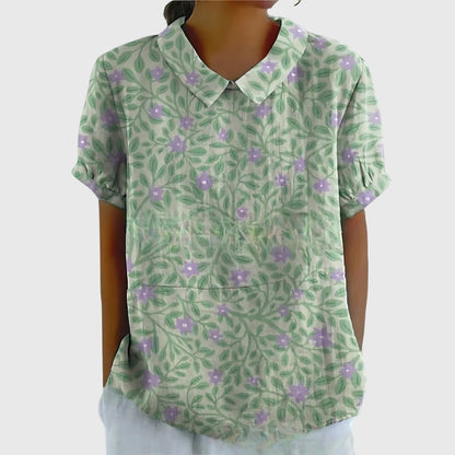 Adriana | Floral Relaxed Fit Blouse