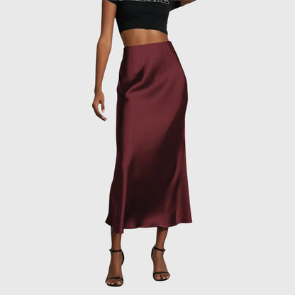 Liv | Fishtail Maxi Skirt