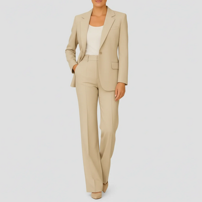Vélina | Tailored Blazer & Straight-Leg Pants Suit