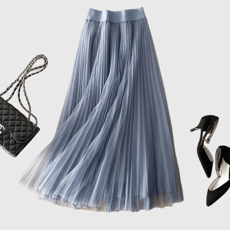 Sophia | Layered Tulle A-Line Skirt