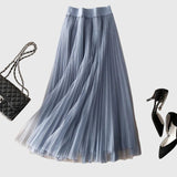 Sophia | Layered Tulle A-Line Skirt
