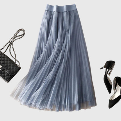 Sophia | Layered Tulle A-Line Skirt