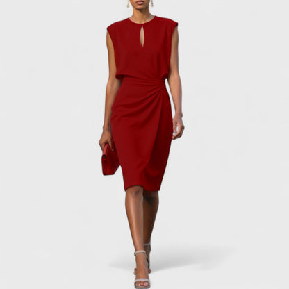 Celiane | Elegant Midi Dress for Work and Events