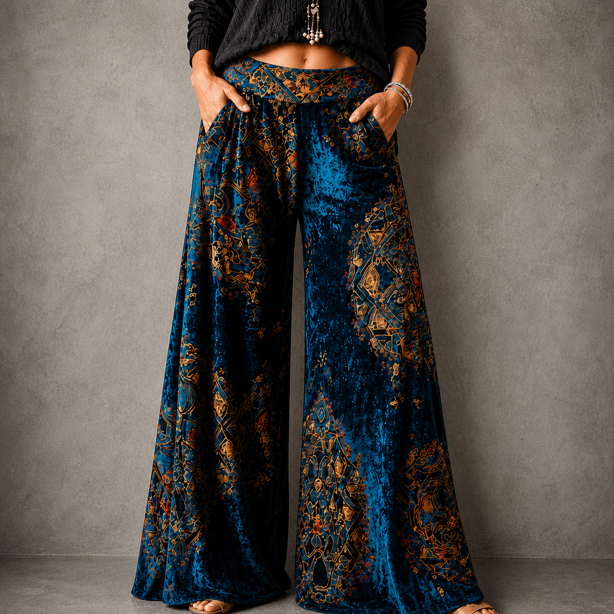 Bex | High-Waisted Wide-Leg Pants