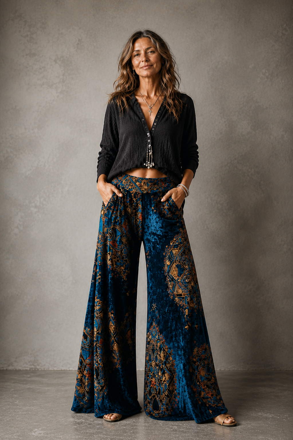 Bex | High-Waisted Wide-Leg Pants