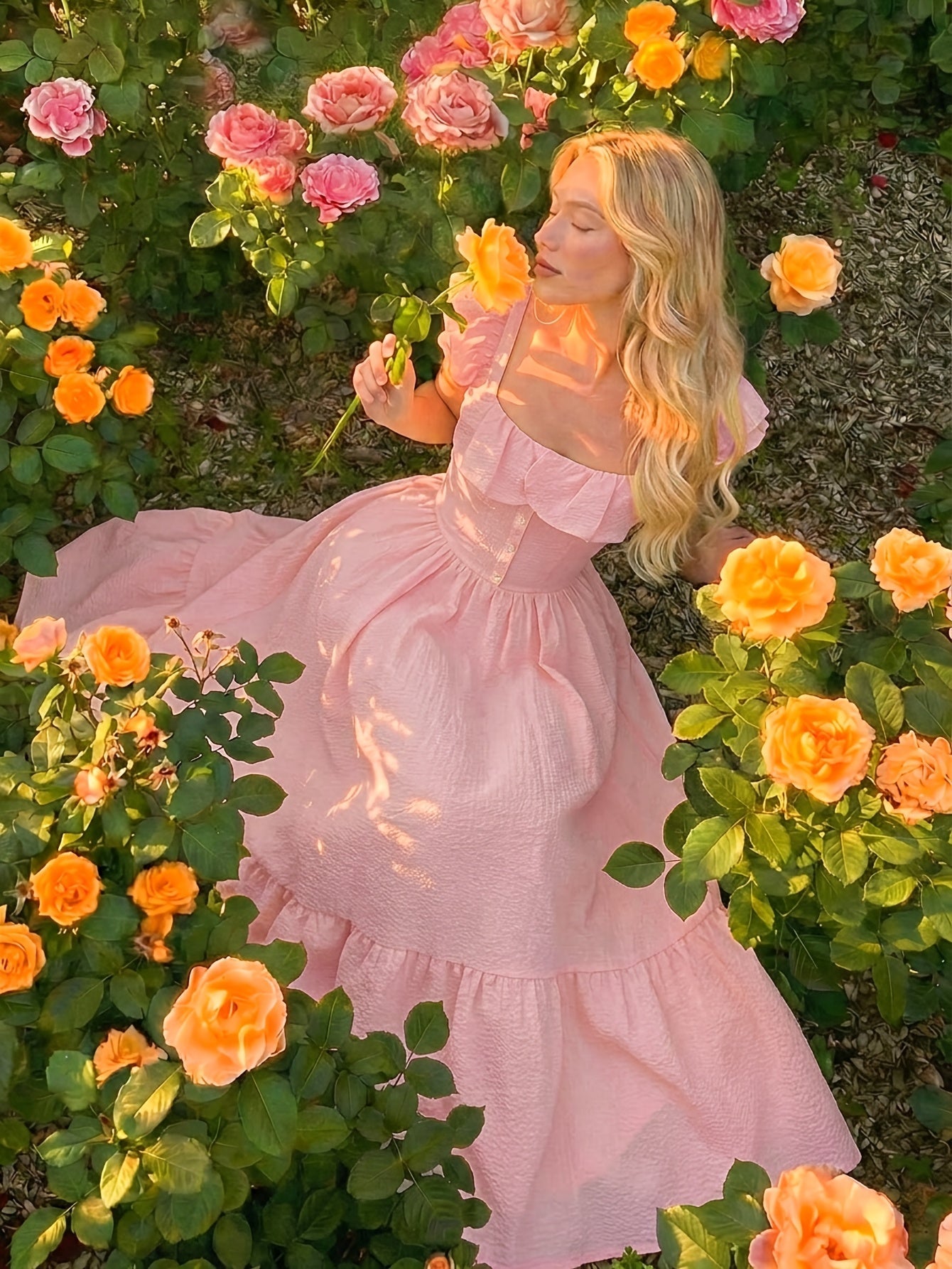 Salomé | Off-Shoulder Ruffled Maxi Dress