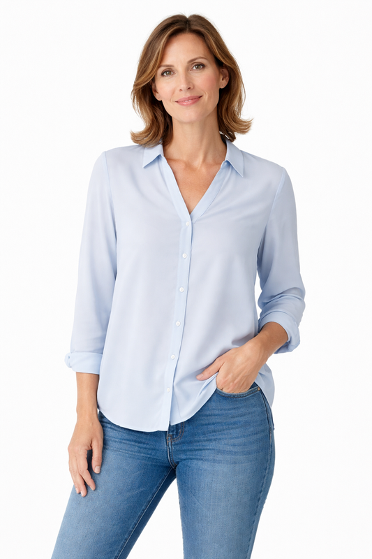 Soft Everyday Button Blouse