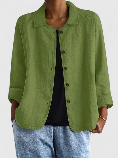 Lorenza | Open Front Layered Cardigan Top