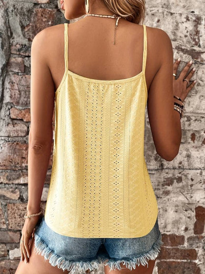 Ombline | Lace Trim Cami Top
