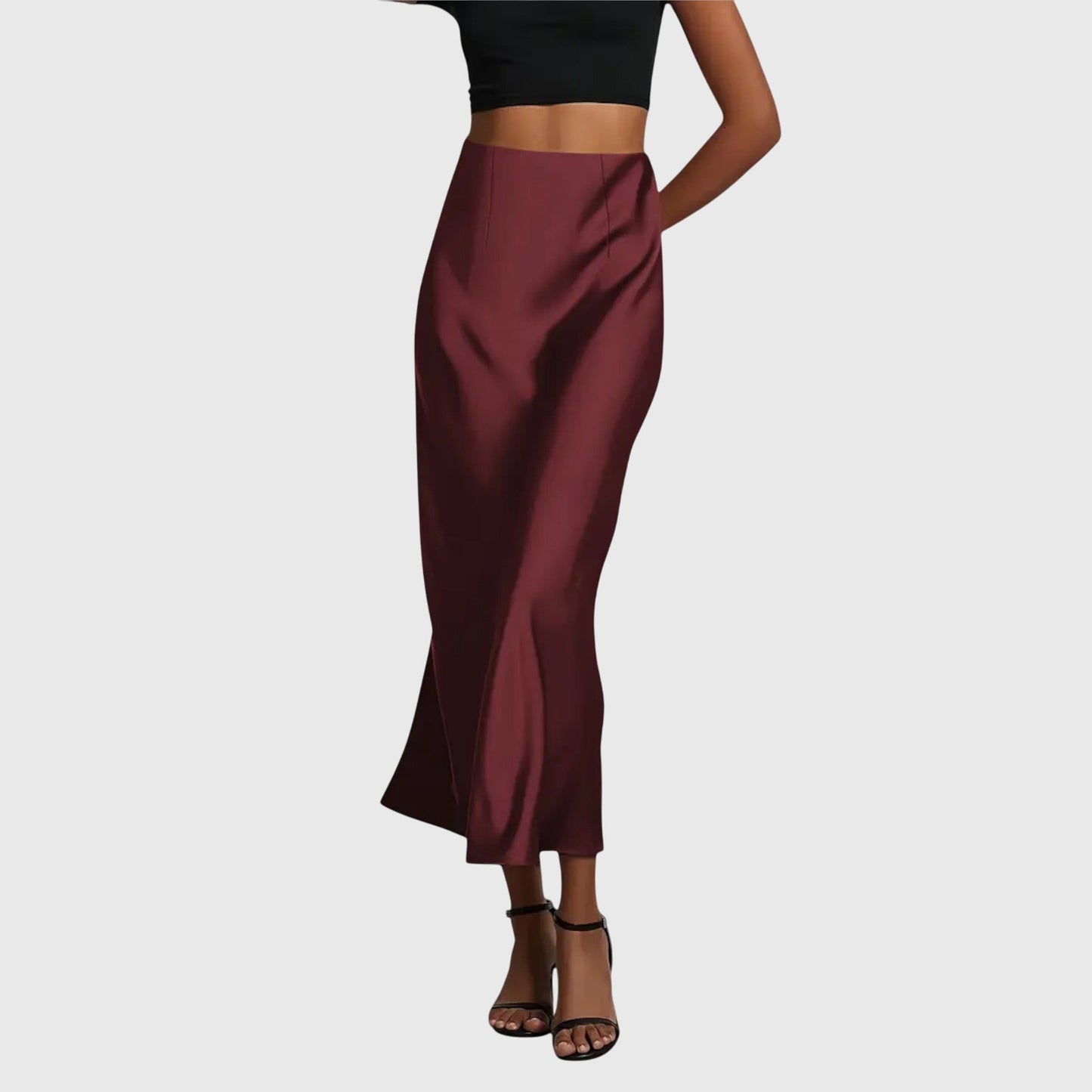 Liv | Fishtail Maxi Skirt