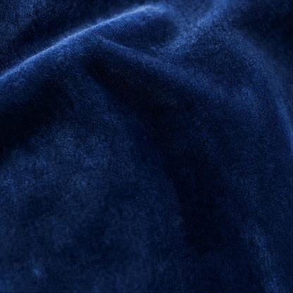 Long sleeve empire waist maxi dress, close-up of the fabric