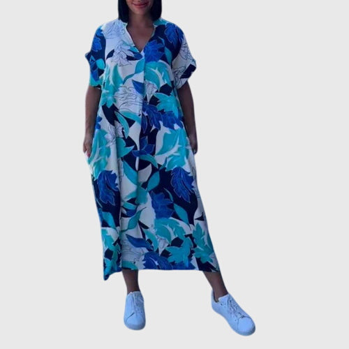 Aveline | Floral Summer Midi Dress