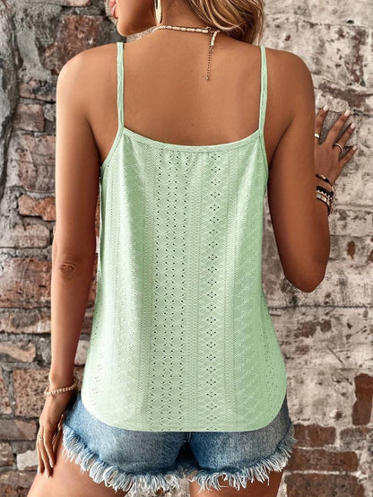 Ombline | Lace Trim Cami Top