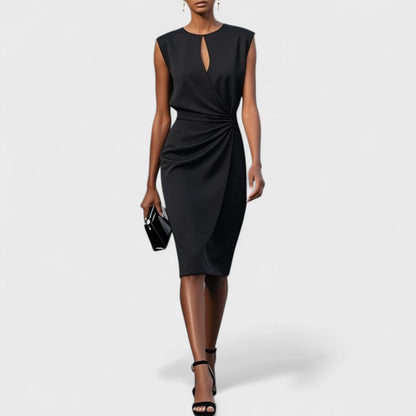Celiane | Elegant Midi Dress for Work and Events