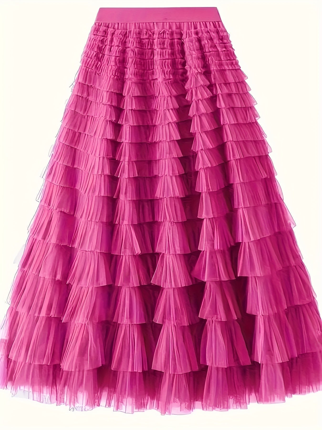 Amalia | Layered Tulle Maxi Skirt