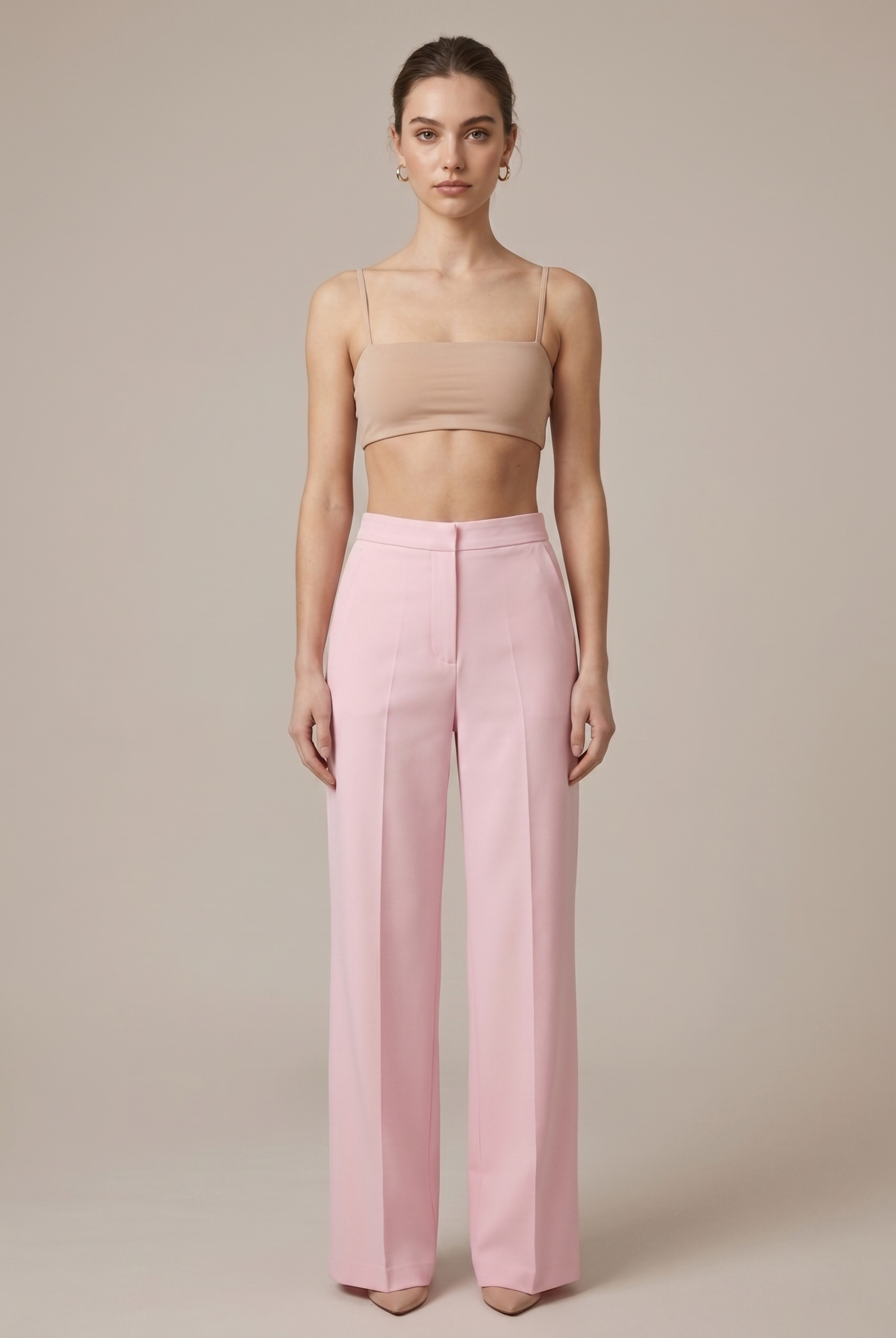 Mette | Feather Cuff Blazer & Trouser Set