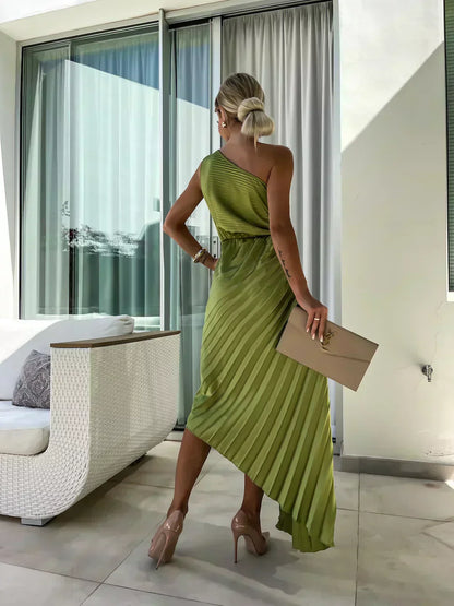 Gabrielle | Draped Floral Cocktail Dress