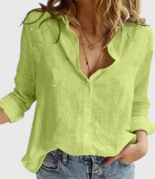 Elena | Button Down Blouse